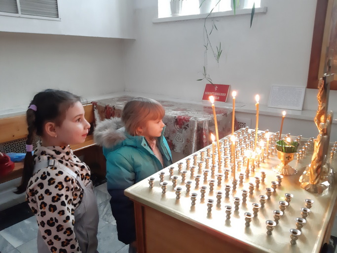 Детский сад в соборном храме