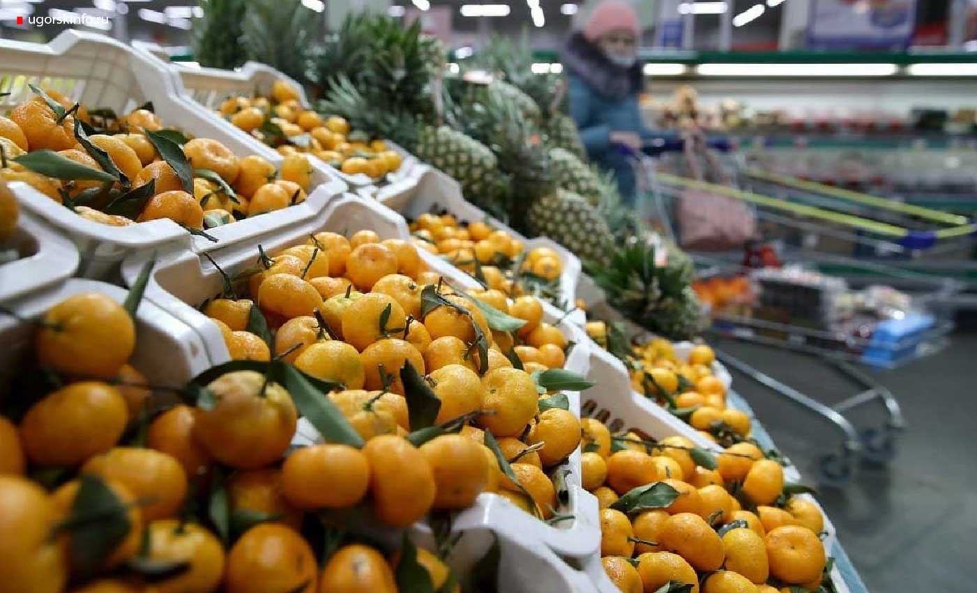 В Югорске мандаринов много, в сетевых магазинах они продаются от 89 руб. за кг. 