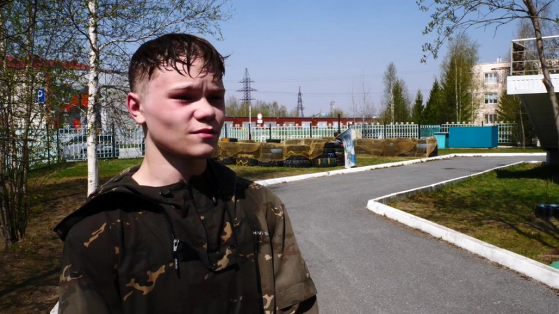 Воспитанники военно-патриотического клуба Пойковского пробежали марш-бросок