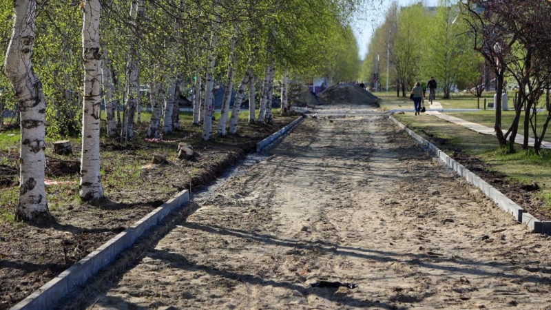 В Нижневартовске отремонтируют тротуар на улице Мира