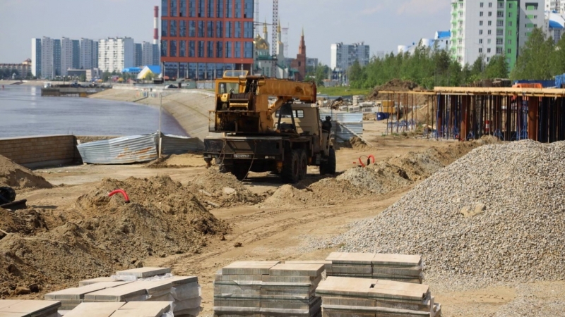 В Нижневартовске вдоль Оби появится новая прогулочная зона