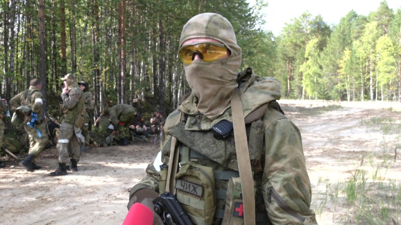 Сургутском районе провели военно-тактические учения