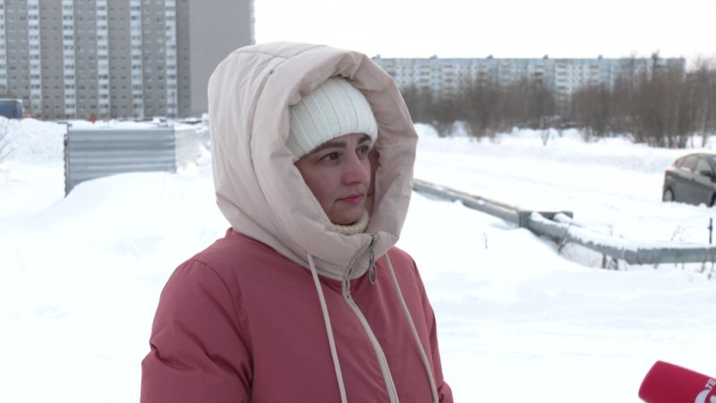 В Сургуте обнаружили несанкционированный снежный полигон