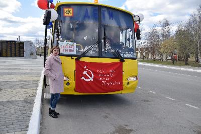 «Автобус Победы» проедет по улицам Югорска