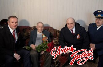 Алексей Харлов поздравил ветеранов с Днём Победы!