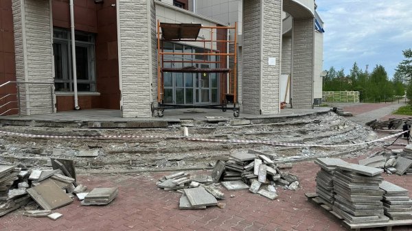 В Югорске продолжается текущий ремонт учреждений