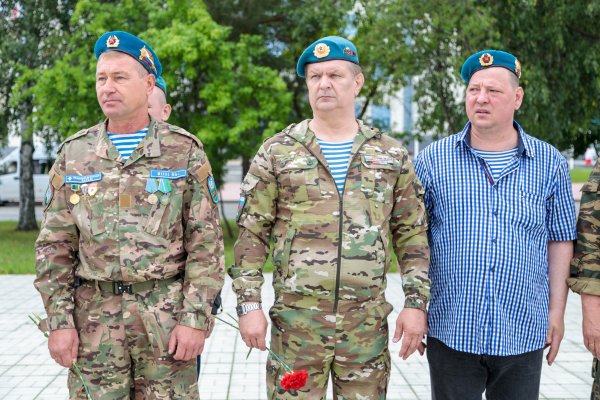 В Югорске отметили День Воздушно-десантных войск