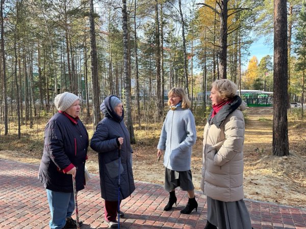 Пятый этап благоустройства парка завершается в Югорске