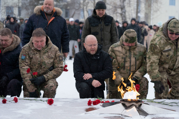 В Югорске почтили память воинов-интернационалистов