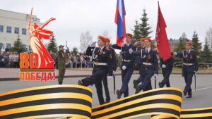 Шествие победы в Югорске