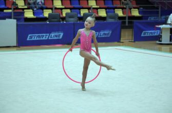 В Югорск съехались спортсменки-гимнастки