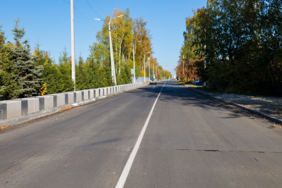 Новое дорожное полотно появилось на улице Попова