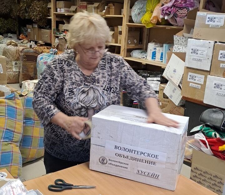 Ветераны Югорска помогают бойцам СВО.