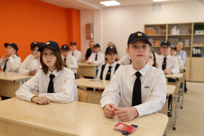 В школе №5 открылись три профильных класса