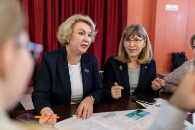 Жители Югорска определили будущее территории «Северный маршрут» на проектной сессии