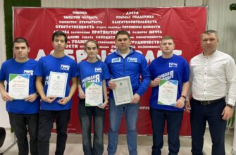 Активисты Молодой Гвардии Югорска получили заслуженные благодарности