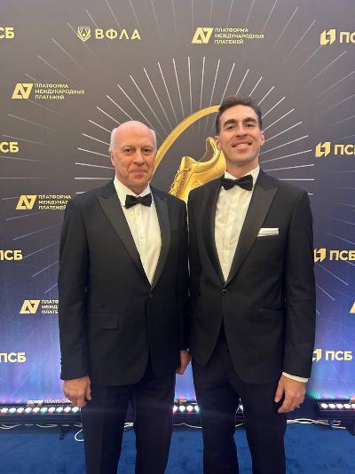 Владимир Догадин — лауреат III степени премии ВФЛА «Золотая шиповка»