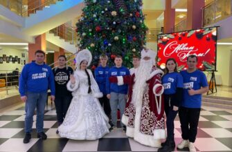 Новогодний праздник для детей защитников Отечества: волонтёры и активисты объединились для доброго дела