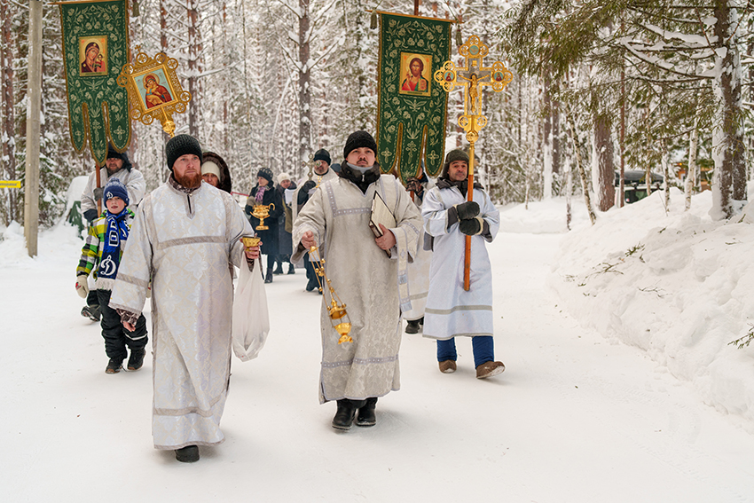 В Югорске отметили один из главных христианских праздников